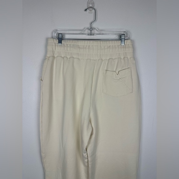 Aday Oat Perfect Walk High Rise Terry Tencel Cotton Lounge Jogger Sz L - Picture 8 of 13